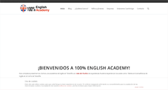 Desktop Screenshot of 100percentenglish.net