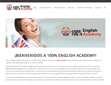 Tablet Screenshot of 100percentenglish.net